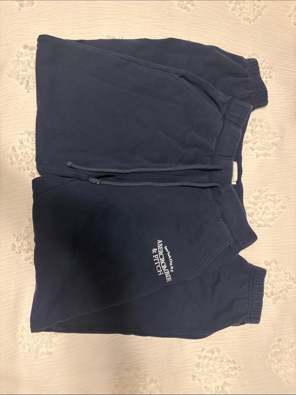 Abercrombie & Fitch Navy Sweatpants